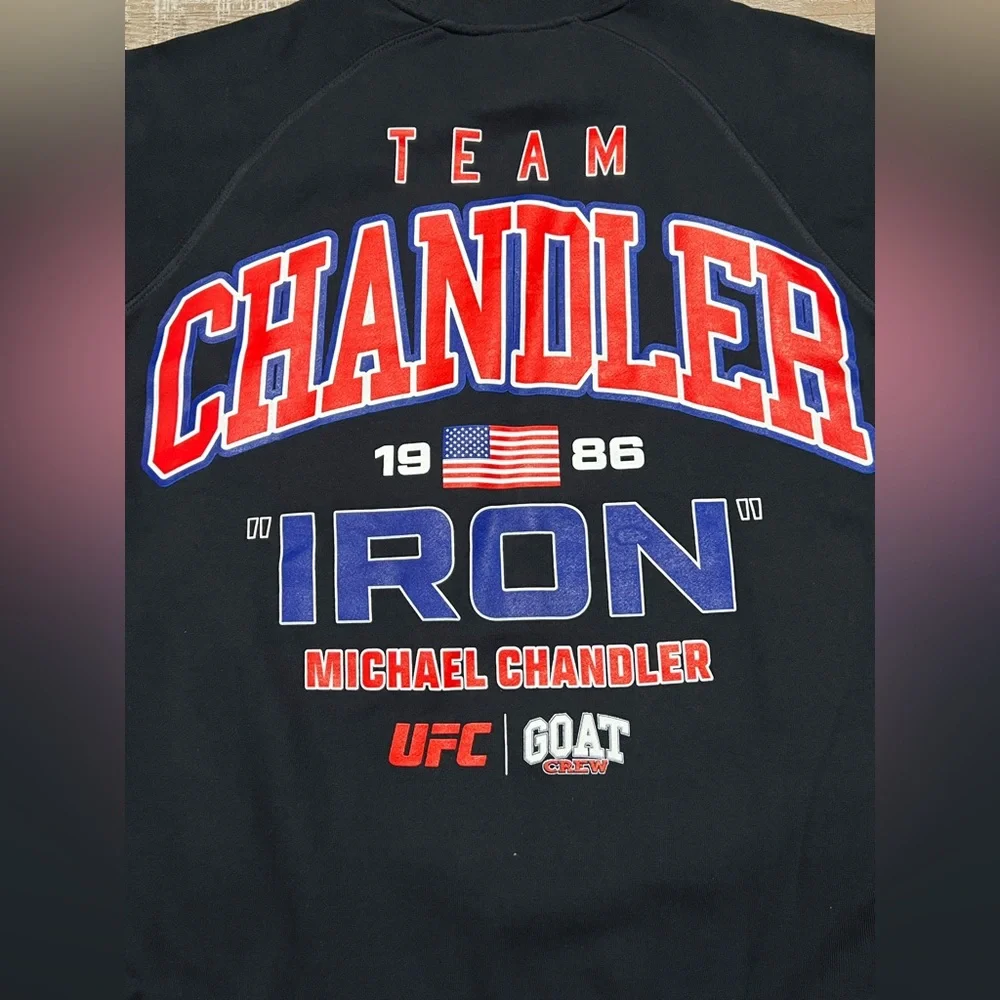 UFC X Goat Crew Michael Chandler Team Chandler Crewneck sweater sweatshirt small